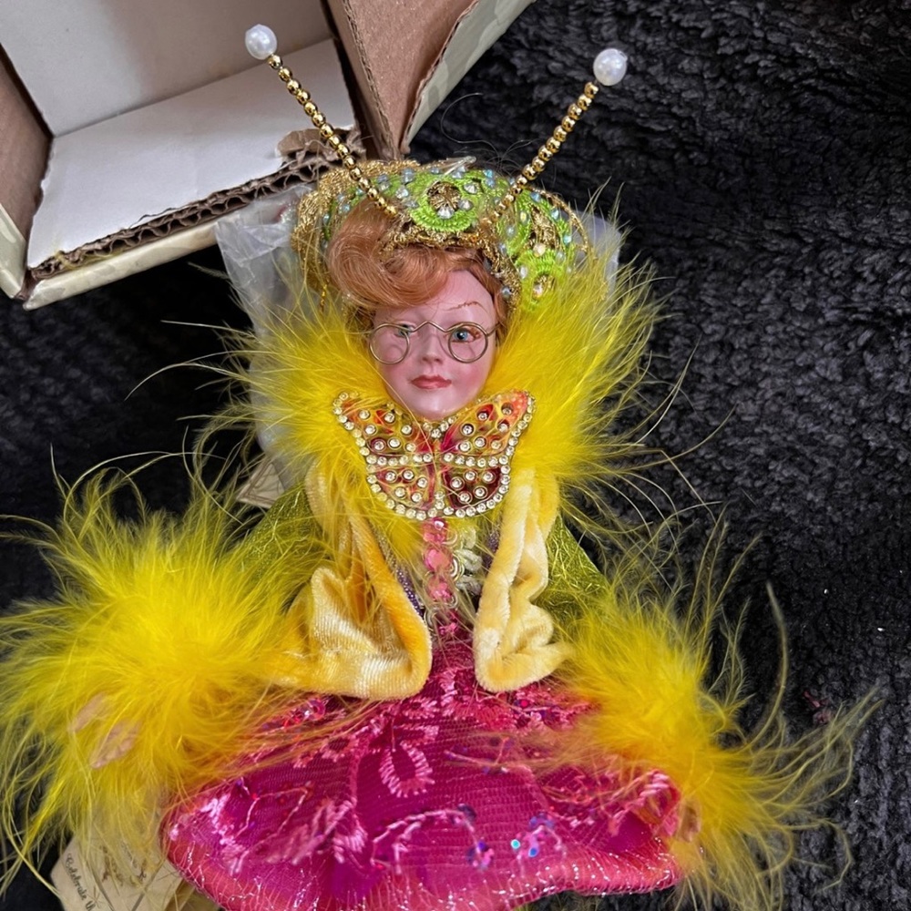RARE Mark Roberts Butterfly Fairy Girl